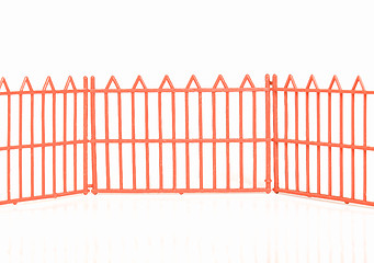 Image showing  Fence picture vintage