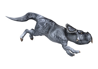 Image showing Dinosaur Protoceratops on White