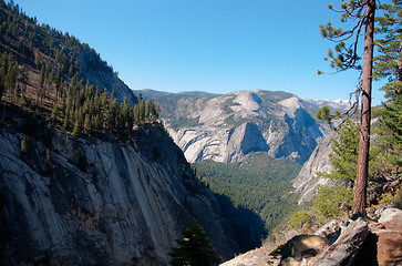 Image showing Hiking panaramic train in Yosemite