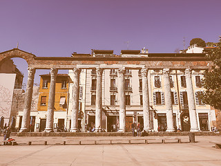 Image showing Colonne di San Lorenzo Milan vintage