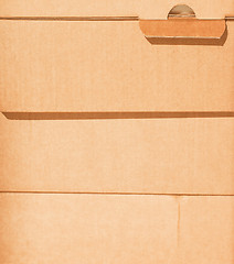 Image showing  Cardboard box vintage