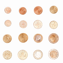 Image showing  Euro coin - Austria vintage