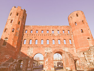 Image showing Torri Palatine, Turin vintage