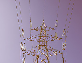 Image showing  Transmission line vintage