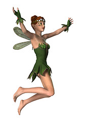 Image showing Spring Fairy on White