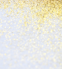 Image showing Abstract golden background