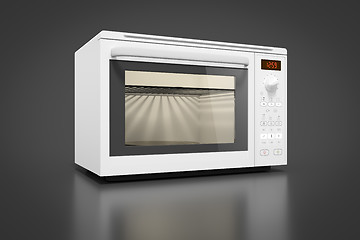 Image showing typical modern microwave