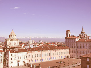 Image showing Piazza Castello, Turin vintage