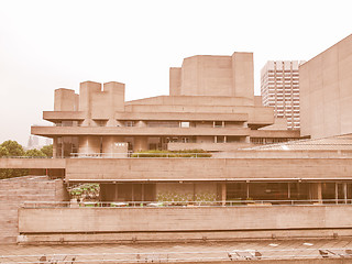 Image showing National Theatre London vintage