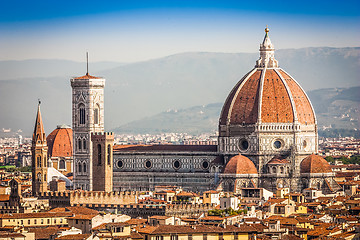 Image showing Florence Duomo view