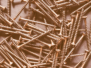 Image showing  Wood screw vintage