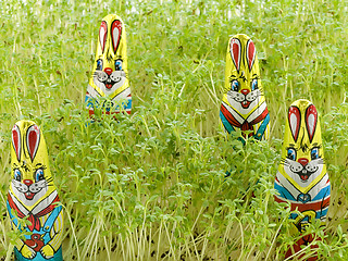 Image showing Chocolate easter bunny