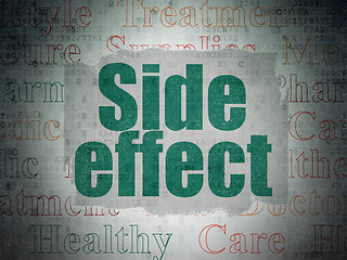 Image showing Health concept: Side Effect on Digital Paper background