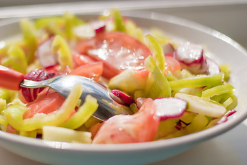 Image showing vegetable salad