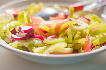 Image showing vegetable salad