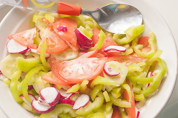 Image showing vegetable salad