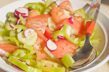 Image showing vegetable salad