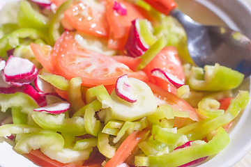 Image showing vegetable salad