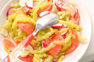 Image showing vegetable salad