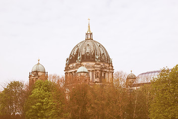 Image showing Berliner Dom vintage