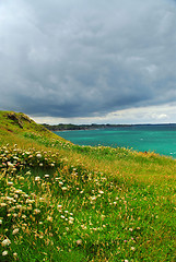 Image showing Atlantic coast in Brittany