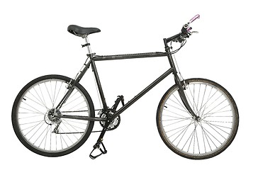 Image showing Bicycle on white