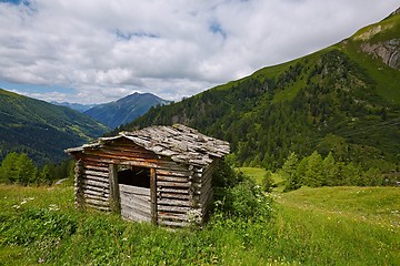 Image showing Barn in the ALps