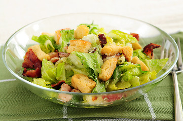 Image showing Caesar salad