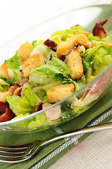 Image showing Caesar salad