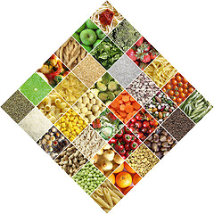 Image showing Food collage