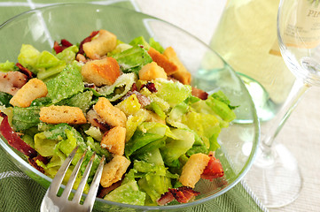 Image showing Caesar salad