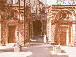 Image showing Castello di Rivoli vintage