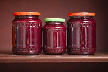 Image showing Jars of Jam