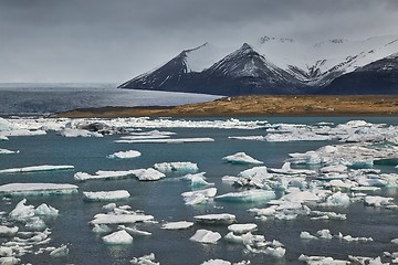 Image showing Glacial lake in Iceland