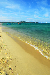 Image showing Mediterranean beach