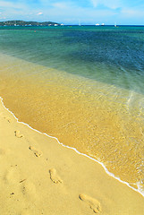 Image showing Mediterranean beach