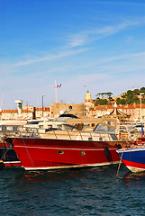 Image showing Boats at St.Tropez