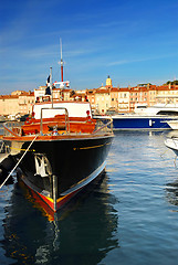 Image showing Boats at St.Tropez