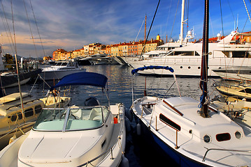 Image showing Boats at St.Tropez