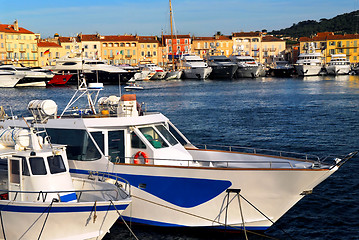 Image showing Boats at St.Tropez