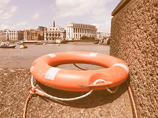 Image showing  Lifebuoy vintage