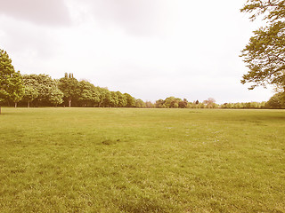 Image showing Urban Park vintage