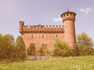 Image showing Medieval Castle Turin vintage