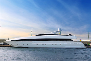 Image showing Luxury yacht