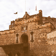 Image showing Edinburgh picture vintage