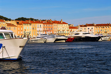 Image showing Boats at St.Tropez