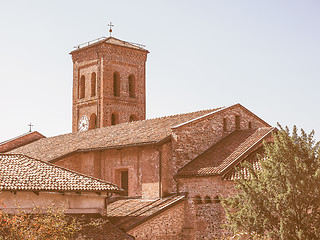 Image showing Santa Maria church in San Mauro vintage