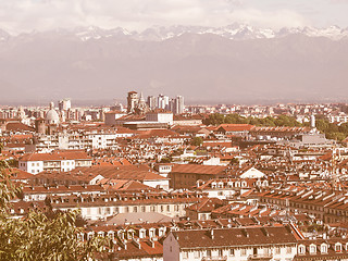 Image showing Turin, Italy vintage