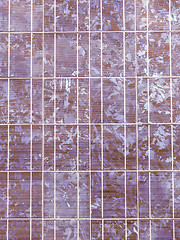 Image showing  Solar cell panel vintage