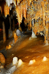 Image showing Cave rock formations